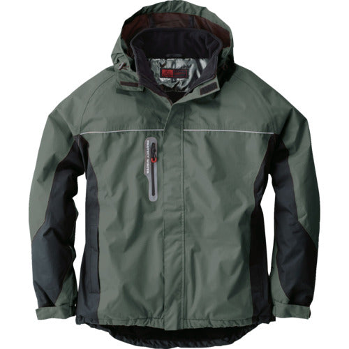 桑和　４４４０３　防水防寒ブルゾン　アーミー　ＬＬ