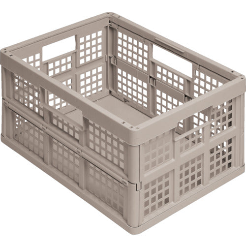 ＲＵＰ　折りたたみメッシュコンテナ　４５Ｌ　ライトサンド