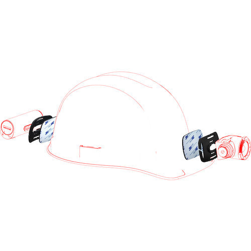 ＬＥＤＬＥＮＳＥＲ　ヘルメットコネクティングキット（Ｈシリーズ用）