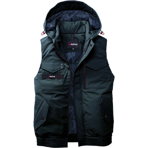 ＢＵＲＴＬＥ　【２５年１２月末入荷見込み】　防寒ベスト　５０６４−５３−ＸＸＬ　ストームグレー