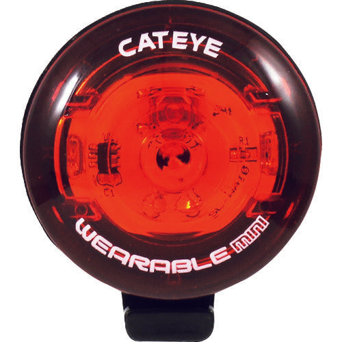 ＣＡＴＥＹＥ　セーフティライト　ウェアラブルミニＳＶ　赤　３３×３９