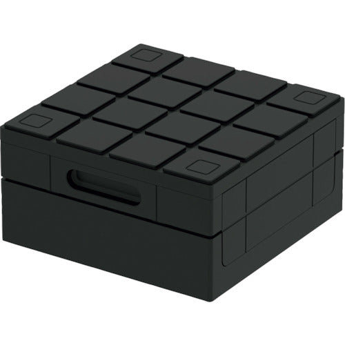 サンコー　折りたたみコンテナー　５６１２３０　ディスプレイオリコン３０３０−Ｈ１５　ブラック