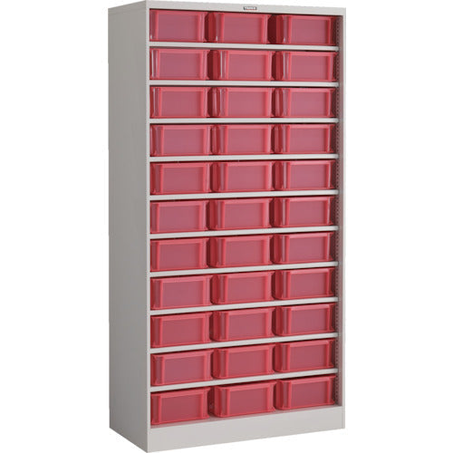 ＴＲＵＳＣＯ　コンテナラックケース　バンラックケース　ＣＦ型　ＴＳＫ−９１０ＲＸ３３個付