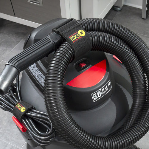 ＷｒａｐーＩｔ　配線コード用伸縮性収納ストラップ　１８インチ　黒