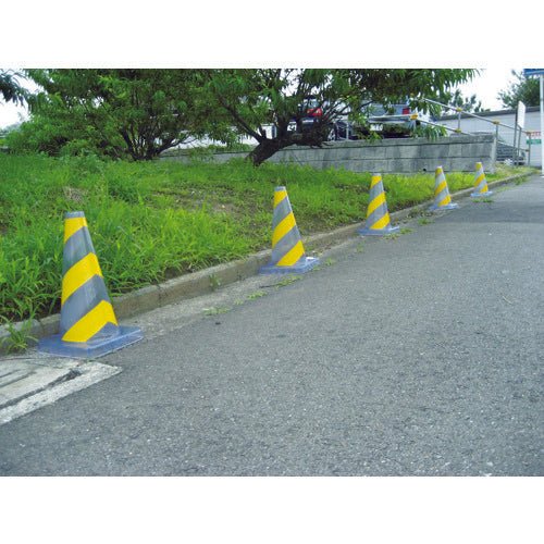 トーグ　安全コーン　スケルコン　高さ７００ｍｍ　クリア／レッド