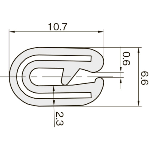 ＩＷＡＴＡ　トリム　７５シリーズ　（１Ｍ）　０．８ｍｍ用