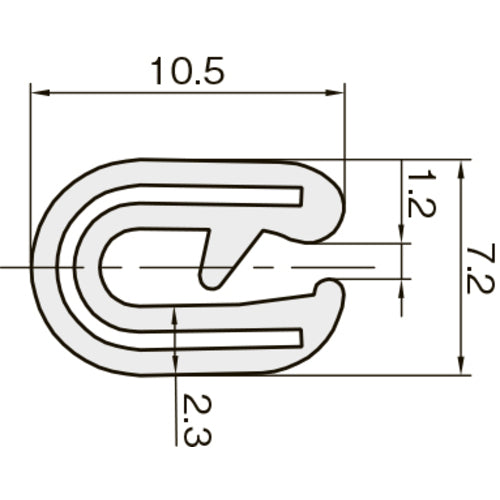 ＩＷＡＴＡ　トリム　７５シリーズ　（１Ｍ）　１．６ｍｍ用