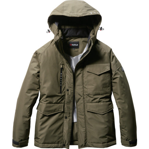 ＢＵＲＴＬＥ　防水防寒ジャケット７６２０−１４−ＸＬミルスグリーン