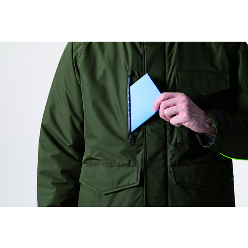 ＢＵＲＴＬＥ　防水防寒ジャケット７６２０−３−Ｌネイビー