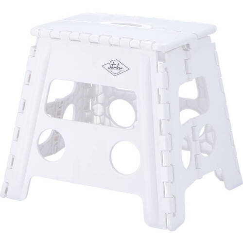 不二貿易　折り畳み踏み台　フォールディングステップスツール　Ｈ３２ｃｍ　ＷＨ