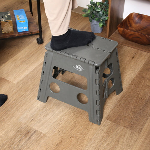 不二貿易　折り畳み踏み台　フォールディングステップスツール　Ｈ３２ｃｍ　ＷＨ