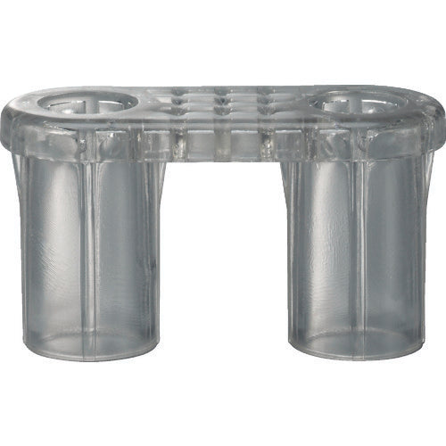 サンコー　プラスチックフェンス用ジョイントＣＵ型　８０５１９９　透明