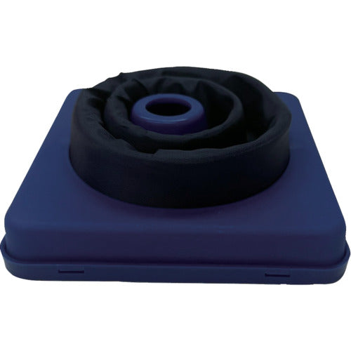 ミズケイ　伸縮式三角コーン＜ブルー＞２０ｃｍ