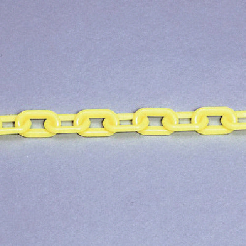 ユニット　プラスチックチェーン　黄・蛍光色　１．５ｍ