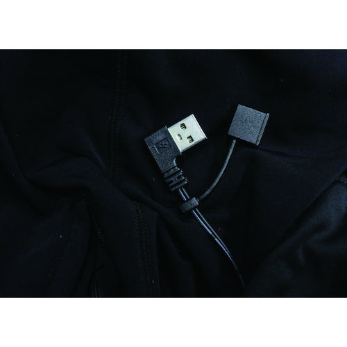 ＣＨＵＳＡＮ　電熱インナーロングスリーブ　Ｎ・ブラック　Ｌ