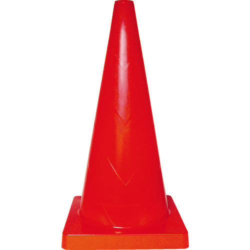 サンコー　安全コーン　ヘビーコーン７００Ｈ　８Ｙ００６１　Φ４０（３．７ｋｇ）レッド