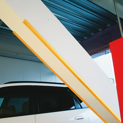 ＣＡＲ−ＢＯＹ　安心クッション　Ｌ字型９００ｍｍ　大　レッド