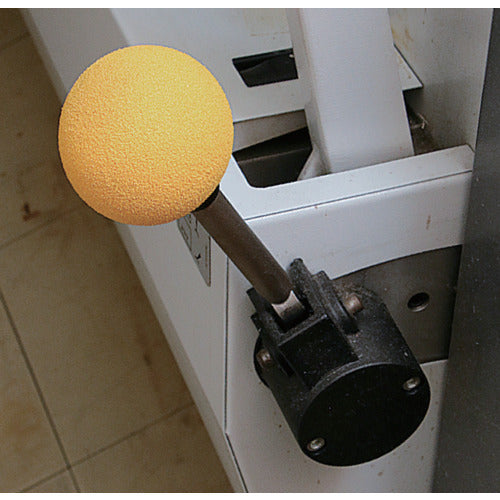 ＣＡＲ−ＢＯＹ　安心クッション　ボール型　６５ｍｍ　穴あき　４個入　イエロー