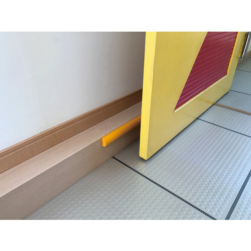 ＣＡＲ−ＢＯＹ　安心クッション半円型９０ｃｍ　細　イエロー