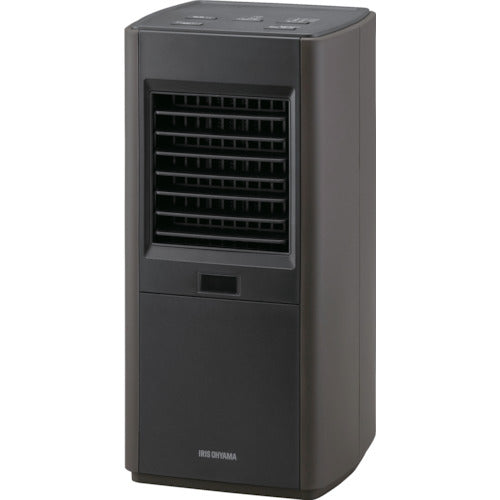 ＩＲＩＳ　２９６２６７　スリムセラミックファンヒーター人感センサー付き　ブラウン