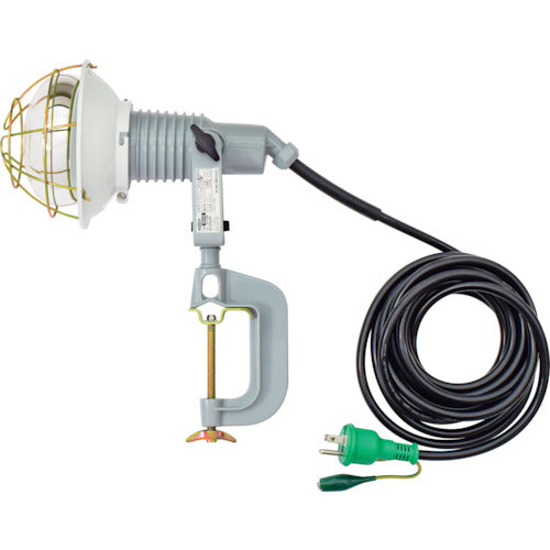 ＮＩＣＨＩＤＯ　レフ球投光器　１００Ｖ　２００Ｗ　５ｍ　アース付