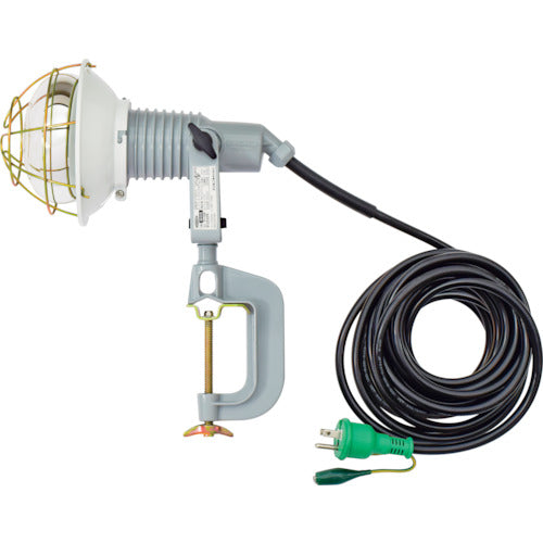 ＮＩＣＨＩＤＯ　レフ球投光器　１００Ｖ　２００Ｗ　１０ｍ　アース付