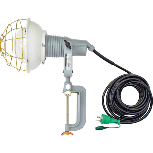 ＮＩＣＨＩＤＯ　レフ球投光器　１００Ｖ　３００Ｗ　１０ｍ　アース付