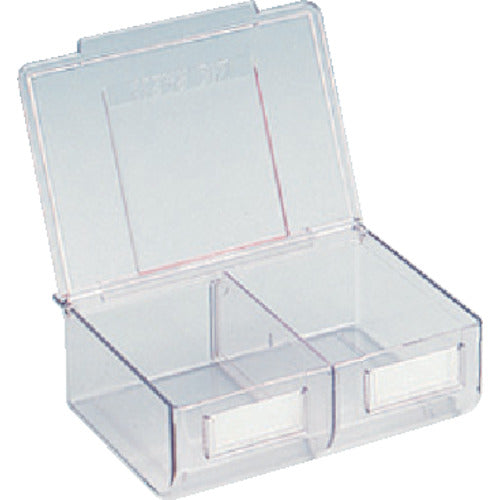 ＴＲＵＳＣＯ　ライトビン　フタ付　１９７Ｘ１６９ＸＨ７１　透明