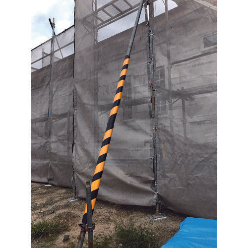 アラオ　パイプガード（反射式）黄／黒　メーカー品番：ＡＲ−０７６１