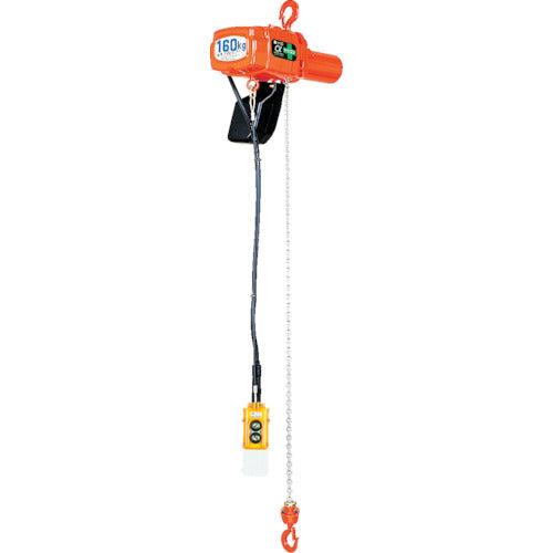 象印　フック式小型電気チェーンブロック（定速）　６０ｋｇ　揚程３ｍ　（αＳＢ－００６　　３ｍ）