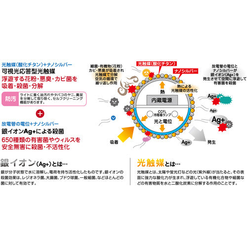 ハタヤ　除菌照明シリーズ交換球（４０Ｗ形蛍光灯タイプ）