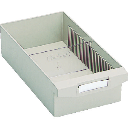 ＴＲＵＳＣＯ　パーツケース　バンラックケースＢ型引出　内寸９１Ｘ２０９ＸＨ４０　ネオグレー