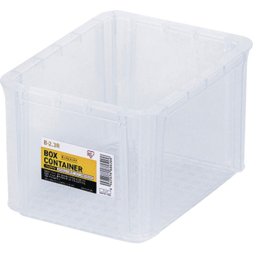 ＩＲＩＳ　２９９２５４　ＢＯＸコンテナ　Ｂ－２．３Ｒ　クリア
