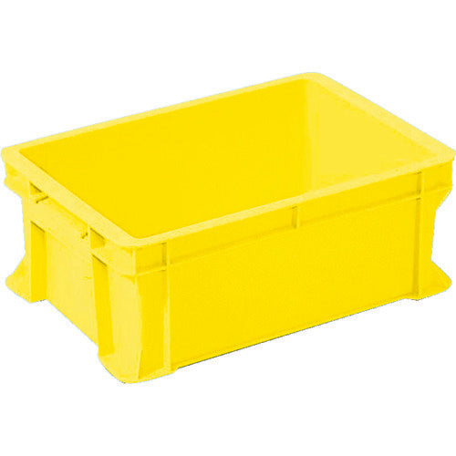 ＲＩＳＵ　ボックス型コンテナ　１３２１８１　Ｂ型プラテナーＢ－２４浅型　黄