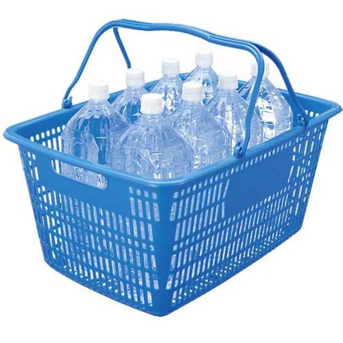 ＪＴＸ　３６５２２０）ショップかご　３０Ｌ青　Ｂ２６４Ｊ－ＢＬ