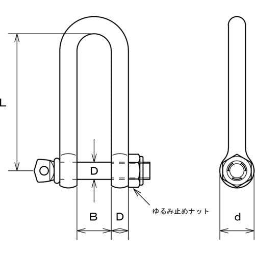 水本 ステンレス SPLUシャックル