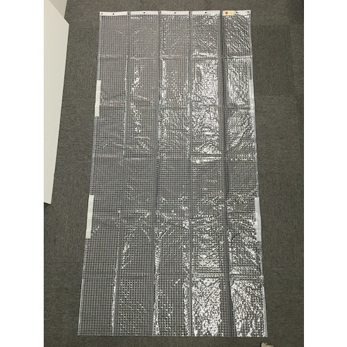 ユタカメイク　シート　簡易間仕切り防炎・制電　２ｍ×２ｍ　クリア