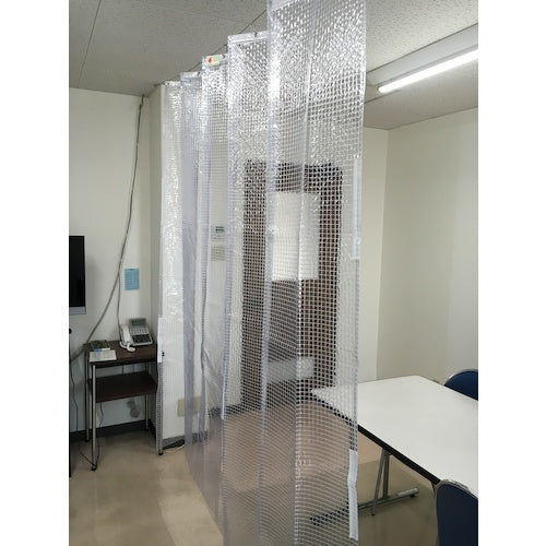 ユタカメイク　簡易間仕切りシート　フリータイプ　２ｍ×３ｍ