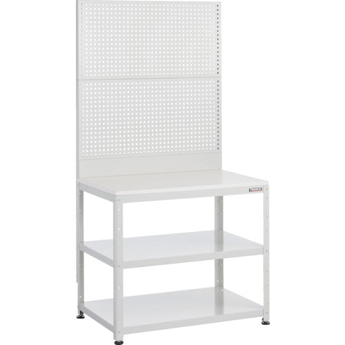 ＴＲＵＳＣＯ　スーパーラックデスク型Ｐパネル付　アジャスター付き