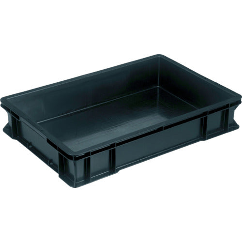 ＲＩＳＵ　ＢＥ型導電性コンテナ　１３３５４６　コンテナーＢ－５６－３導電ブラック