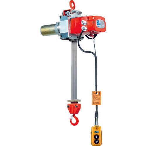 象印　電気ホイスト　単相１００Ｖファイバーホイスト（１速型）６０ＫＧ・５ｍ　（ＢＥＳ−６０）