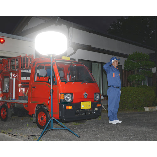 ＫＡＺ　輝夜２１０Ｗ　ＬＥＤ反射バルーンライト　小型三脚仕様　明るさ２８０００ｌｍ