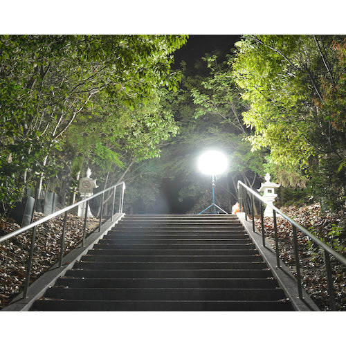 ＫＡＺ　輝夜５０Ｗ　ＬＥＤ全光バルーンライト　小型三脚仕様