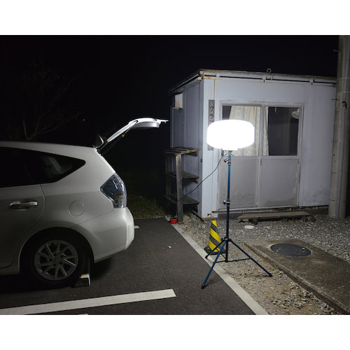 ＫＡＺ　輝夜５０Ｗ　ＬＥＤ全光バルーンライト　小型三脚仕様