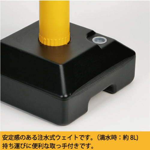 Ｒｅｅｌｅｘ　プラチェーン内蔵ポールバリネオ２　２本セット　ブラック