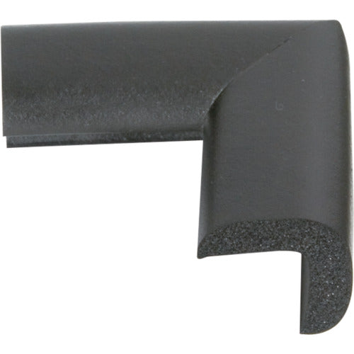 ＣＡＲ−ＢＯＹ　コーナーゴムパット　ちび４Ｐ　ブラック