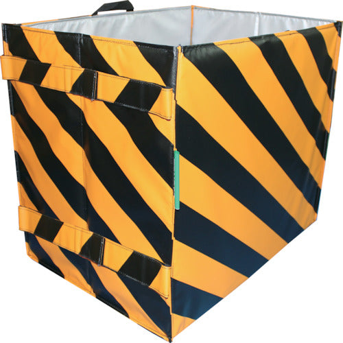 ＴＲＵＳＣＯ　注意喚起用ハンドトラックボックス　蓋なし　６５０×４７０