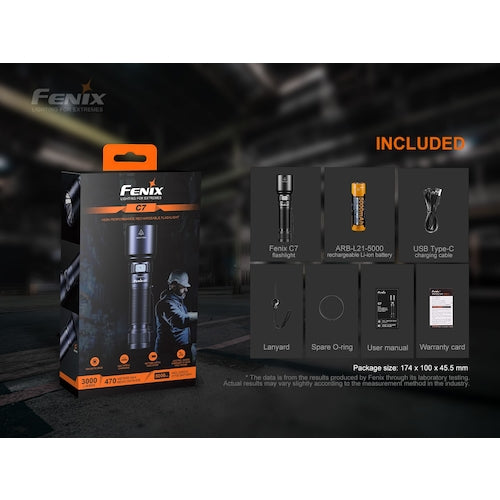 ＦＥＮＩＸ　充電式ＬＥＤライト　Ｃ７