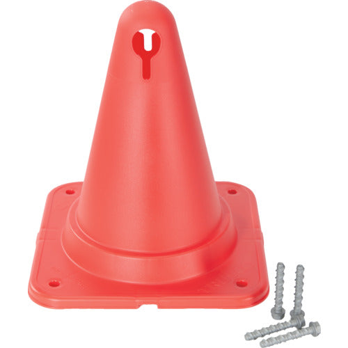 ＴＲＵＳＣＯ　アンカー付きちびっコーン　２７０×３００ｍｍ　レッド