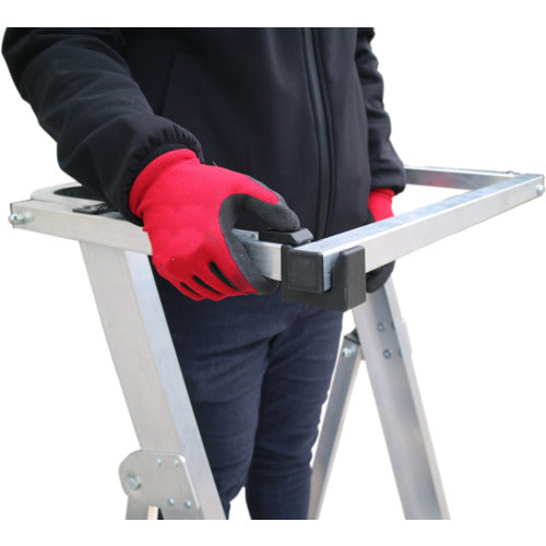 アルインコ　上わく付作業台　天板高さ１１６ｃｍ　最大使用質量１５０ｋｇ